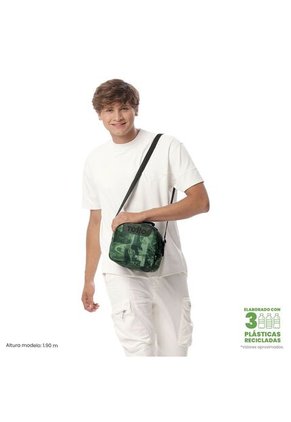 Lonchera Térmica Para Hombre Borrador Mediano Verde
