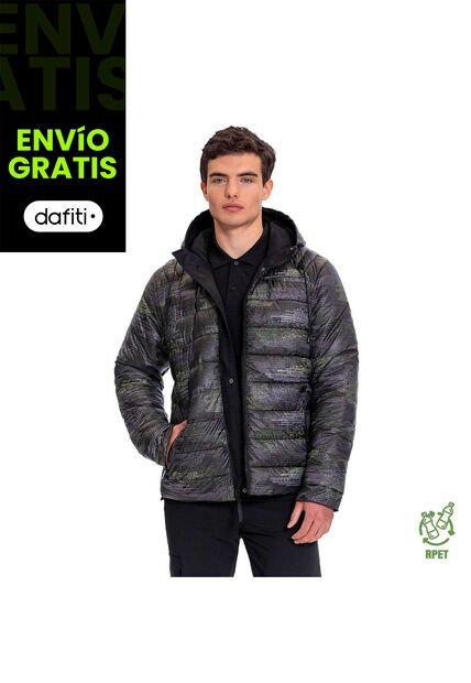 Chaqueta Acolchada Para Hombre Poma Negra