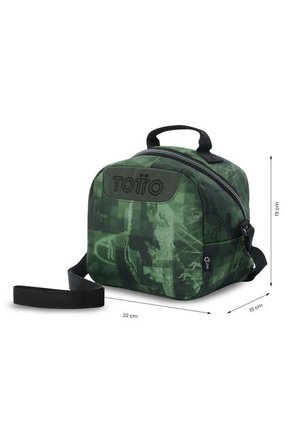 Lonchera Térmica Para Hombre Borrador Mediano Verde