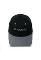 Gorra Beisbolera Pompe Color Negra/Gris de Totto