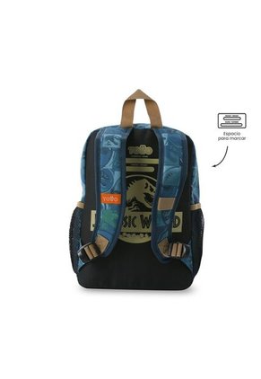Morral Para Niño Jurassic World Territory Pequeño Azul