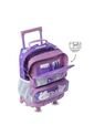 Maleta Para Niña Con Ruedas Friends Party Mediano Morado de Totto