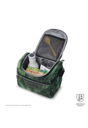 Lonchera Térmica Para Hombre Pizarra Mediano Verde