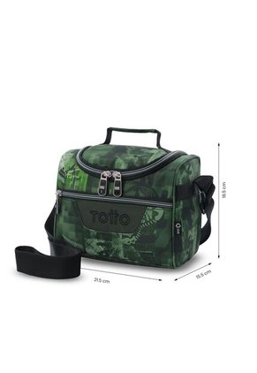 Lonchera Térmica Para Hombre Pizarra Mediano Verde