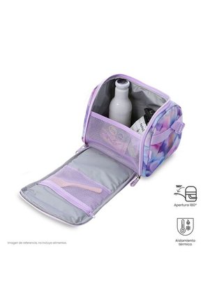 Lonchera Térmica Para Mujer Resaltador Grande Morada
