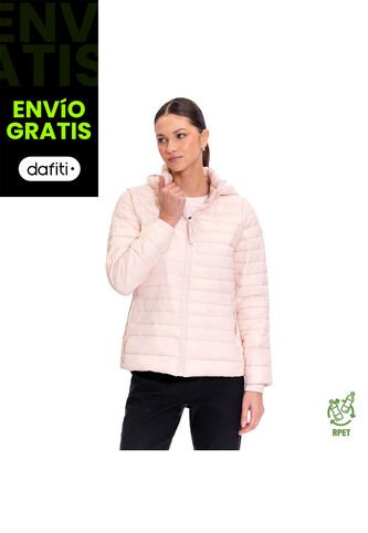 Chaqueta Acolchada Para Mujer Chalina 2 En 1 Rosada Totto
