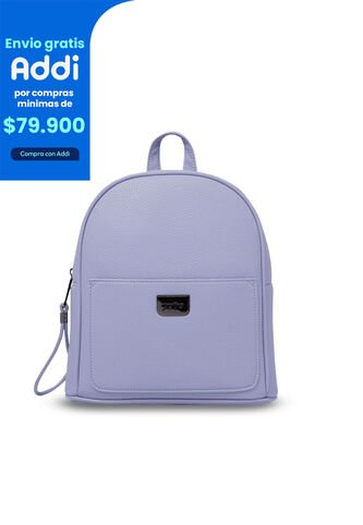 Morral Pequeño Para Mujer Smooth Morado Totto