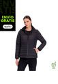 Chaqueta Acolchada Para Mujer Chalina 2 En 1 Negra de Totto