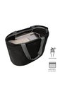 Shopping Bag Plegable Ramel Liviana Negro de Totto