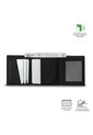 Billetera Hombre Riva Grande Con RFID Blocker Negra de Totto