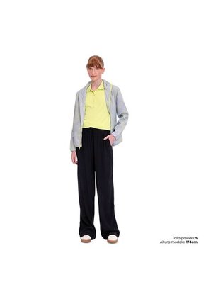 Chaqueta Casual Para Mujer Pray Liviana Amarilla