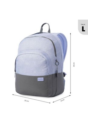 Morral Universitario Toluca 2.0 Porta PC 16" Morado Mujer