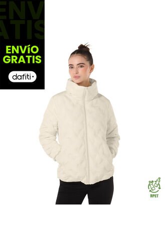 Chaqueta Acolchada Para Mujer Bab Blanca Totto