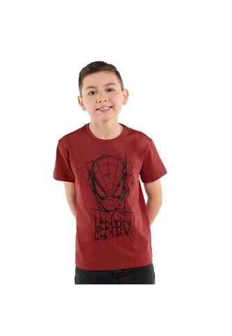 Camiseta Para Niño Spiderman Amazing Roja Totto