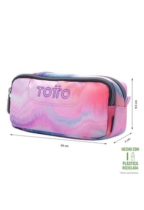 Cartuchera Sobre Glitter Rosada