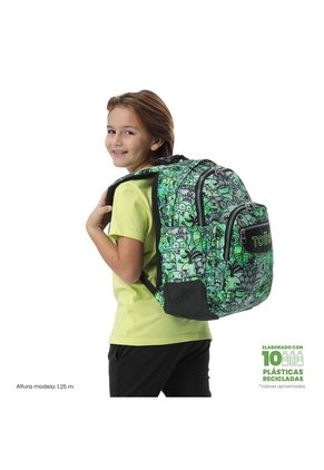 Morral Juvenil Porta PC 14" Rayol Gris
