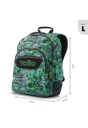 Morral Juvenil Porta PC 14" Rayol Gris