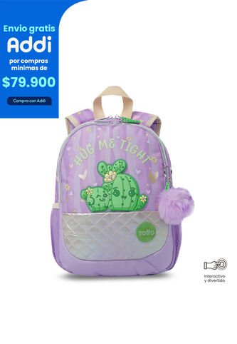 Morral Para Niña Kacty Pequeño Morado Totto