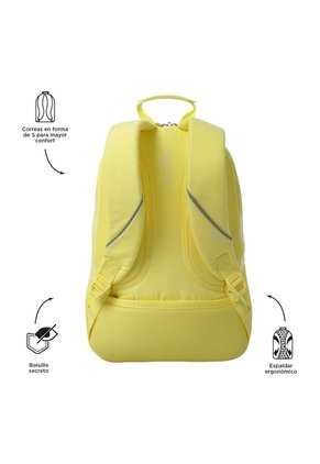 Morral Universitario Cambri 2.0 Porta PC 15.4" Amarillo Mujer