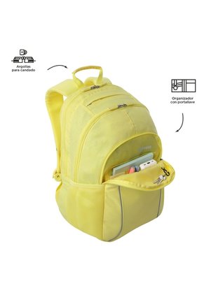 Morral Universitario Cambri 2.0 Porta PC 15.4" Amarillo Mujer