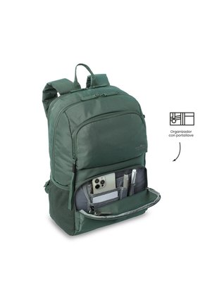 Morral Universitario Cloud Porta PC 14" Verde Hombre