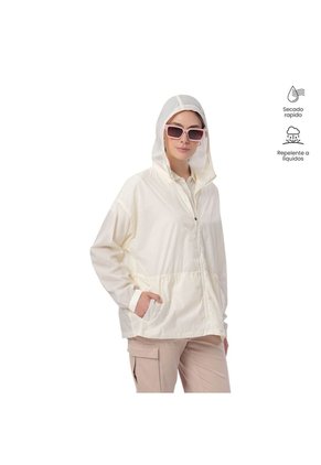 Chaqueta Casual Para Mujer Bruma Woman Liviana Blanca