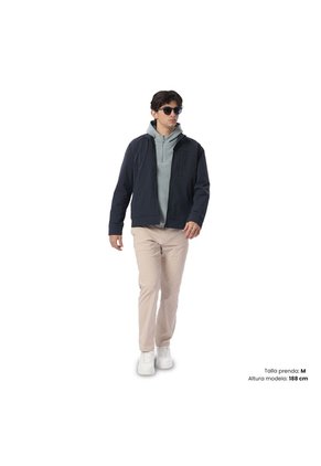 Chaqueta Casual Para Hombre Galicya Azul