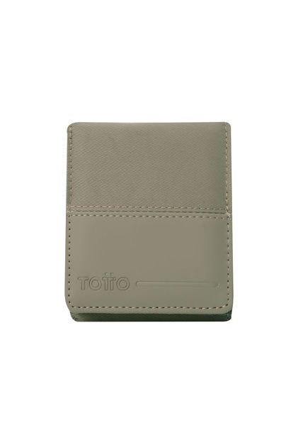 Billetera Ermac 3.0 Con RFID Blocker Beige Pequeña