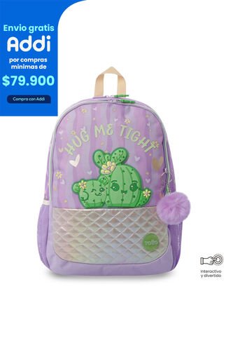 Morral Para Niña Kacty Grande Morado Totto