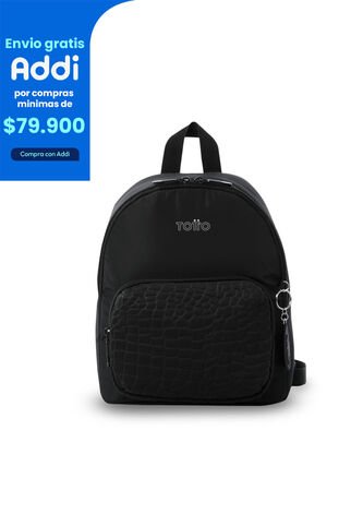 Morral Pequeño Para Mujer Baltra Negro Totto