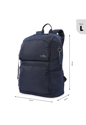 Morral Universitario Cloud Porta PC 14" Azul