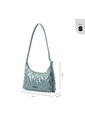 Bolso Para Mujer Savanha Tipo Crossbody Pequeño Verde de Totto