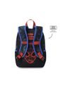 Morral Para Niño Spiderman Hero Pequeño Negro de Totto