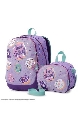 Lonchera Térmica Para Niña Sweet Purple Grande Morada