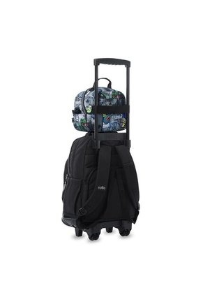 Lonchera Térmica Para Hombre Borrador Mediano Negra