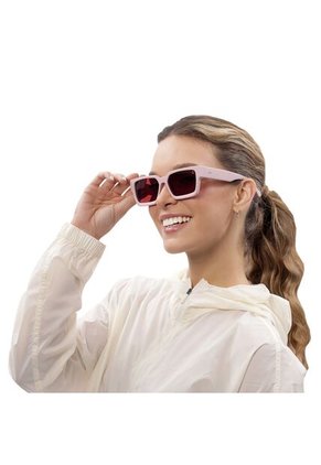Gafas De Sol Cuadradas Adele Uv400 Rosadas