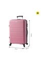 Maleta Viaje Mediana 360 Rayatta Rosada de Totto