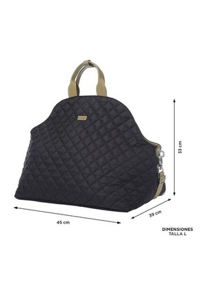 Bolso Cargador De Mascota 2 En 1 Slipy Negro