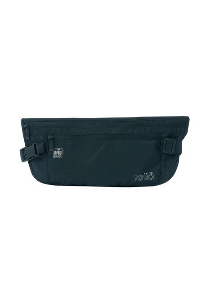 Canguro Invisible De Viaje Security Con RFID Blocker Azul