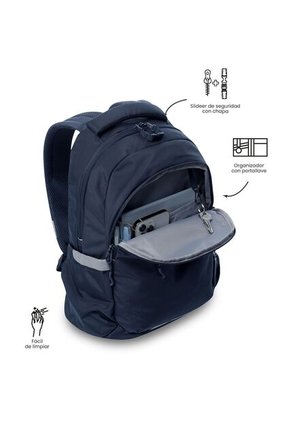 Morral Universitario Porta PC 14" Misisipi Azul Unisex