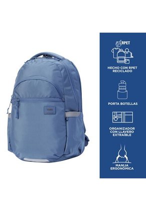 Morral Universitario Porta PC Y Tablet 15.4" Indo Azul Hombre