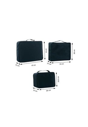 Organizador De Viaje Packing Cube X 6 Azul