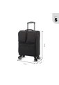 Maleta De Cabina 360 Canvas S1 10 Kilos Negra de Totto