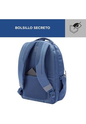 Morral Universitario Porta PC Y Tablet 15.4" Indo Azul Hombre