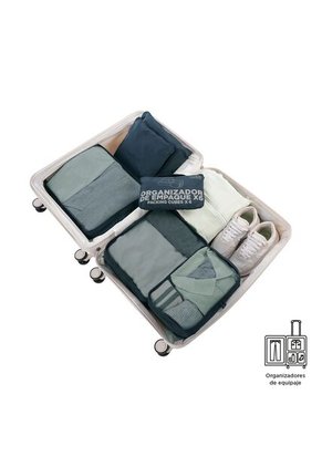 Organizador De Viaje Packing Cube X 6 Azul