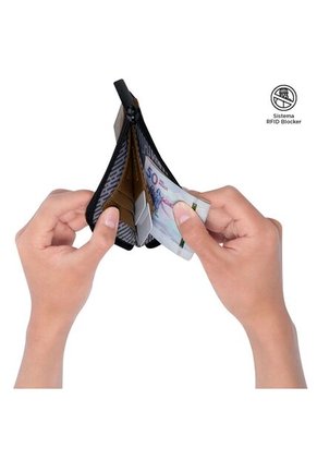 Billetera De Cuero Slice Terreo Pequeña