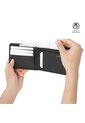 Billetera Hombre Nexus Pequeña Con RFID Blocker Negra de Totto
