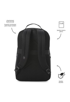 Morral Ejecutivo Porta PC 15" Blast Negro Hombre