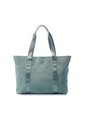 Tote Bag Para Mujer Mixi Gam En Gamuza Grande Verde de Totto