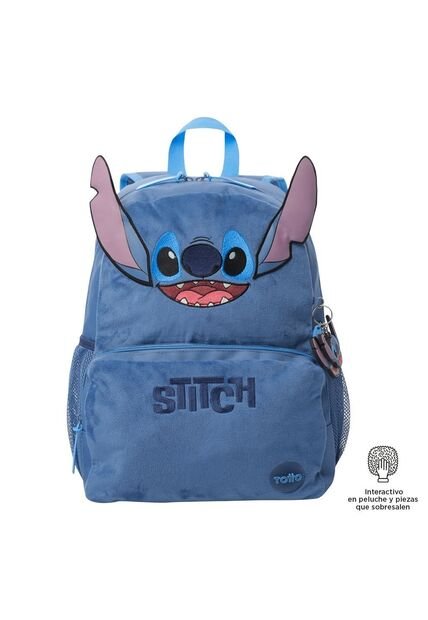 Morral Unisex Stitch Mediano Azul